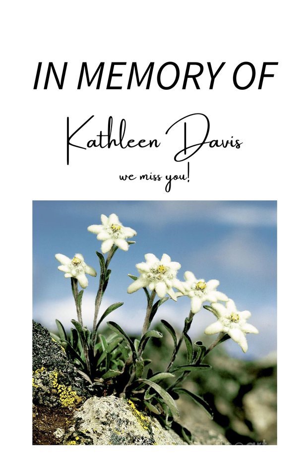 Photo shared for in memory of Kathleen Davis