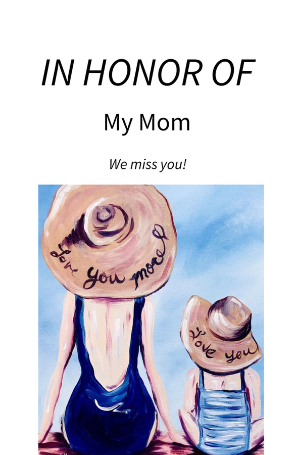 Photo shared for in memory of Mom