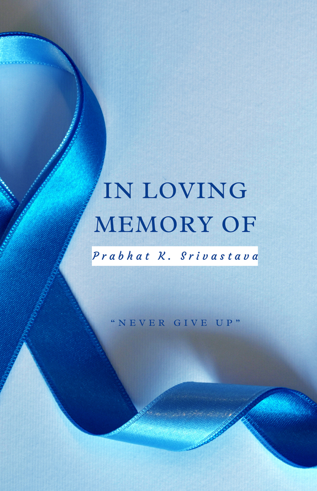 Photo shared for in memory of Prabhat K Srivastava