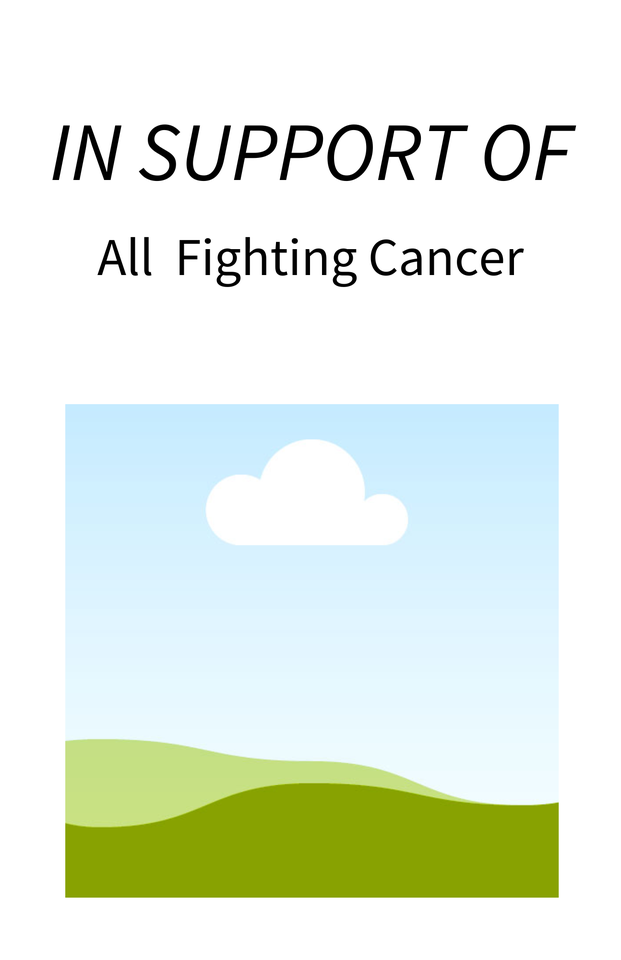 Photo shared for in support of All fighting Cancer