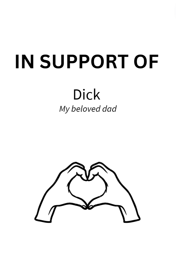 Photo shared for in support of Nienke Ris