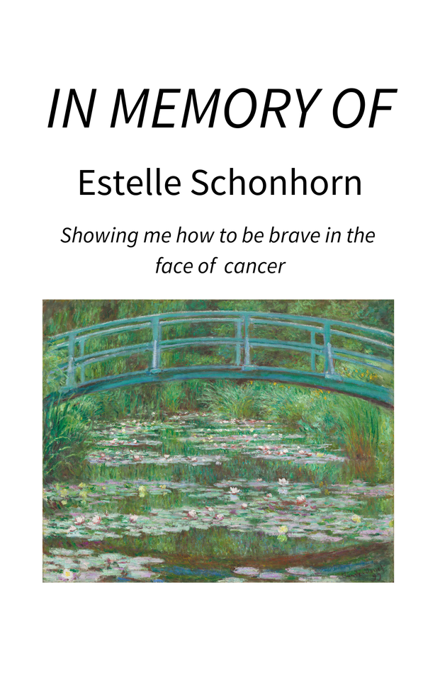Photo shared for in memory of Estelle Schonhorn