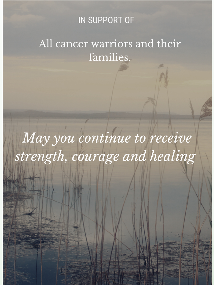 Photo shared for in support of Cancer Patients