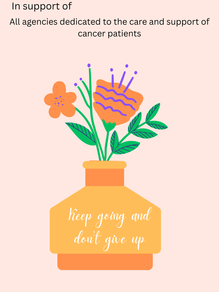 Photo shared for in support of Cancer care agencies