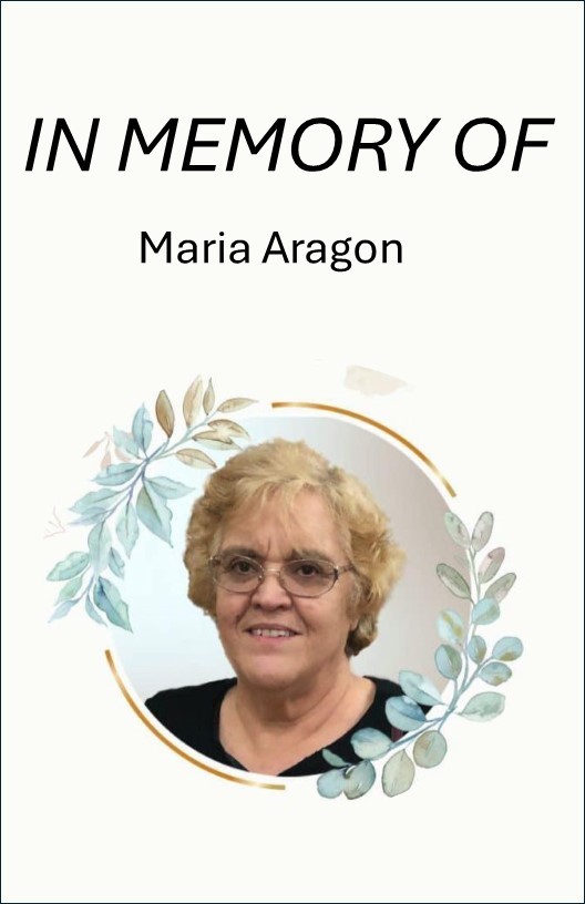 Photo shared for in memory of Maria Aragon