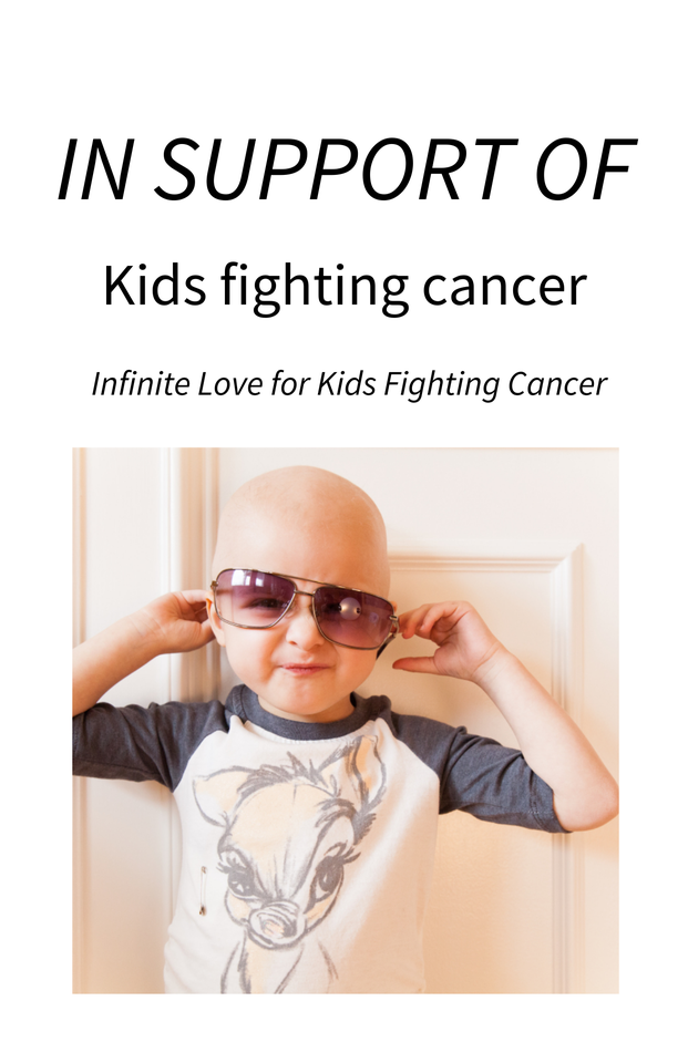 Photo shared for in support of Kids fighting cancer