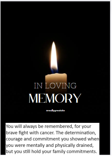 Photo shared for in memory of Krishnaveni