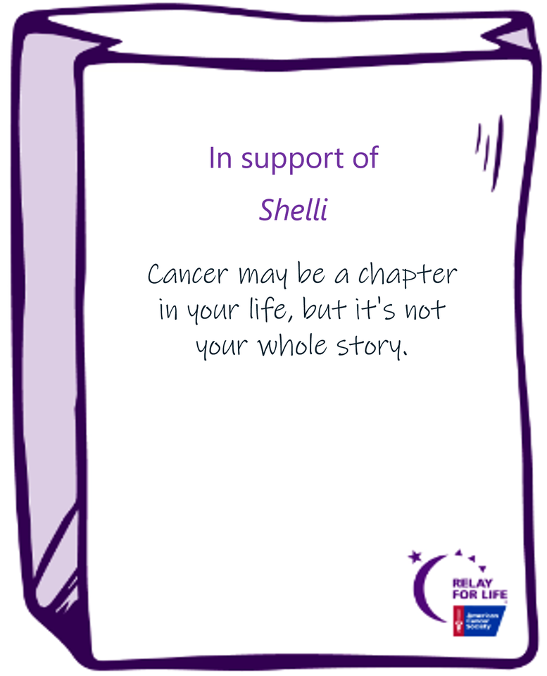 Photo shared for in support of Shelli