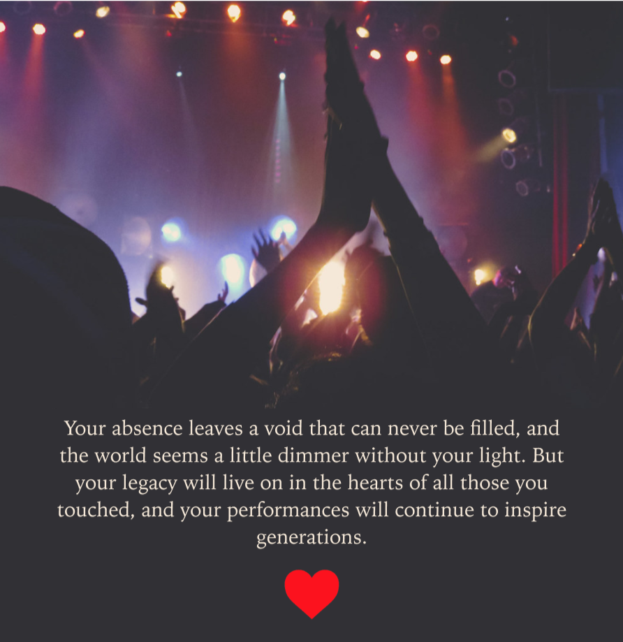 Photo shared for in memory of Rasika