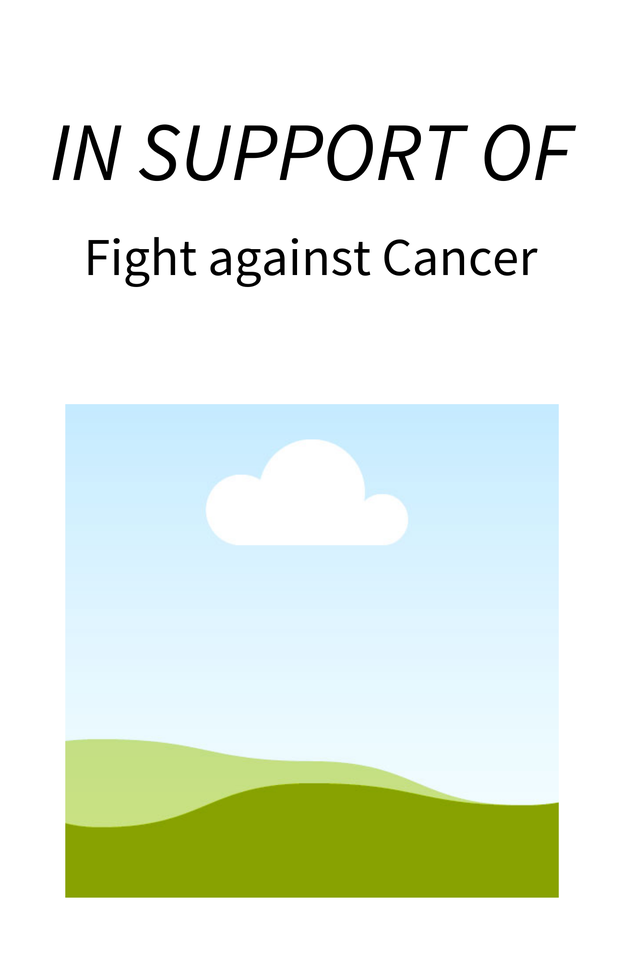 Photo shared for in support of Fight against cancer