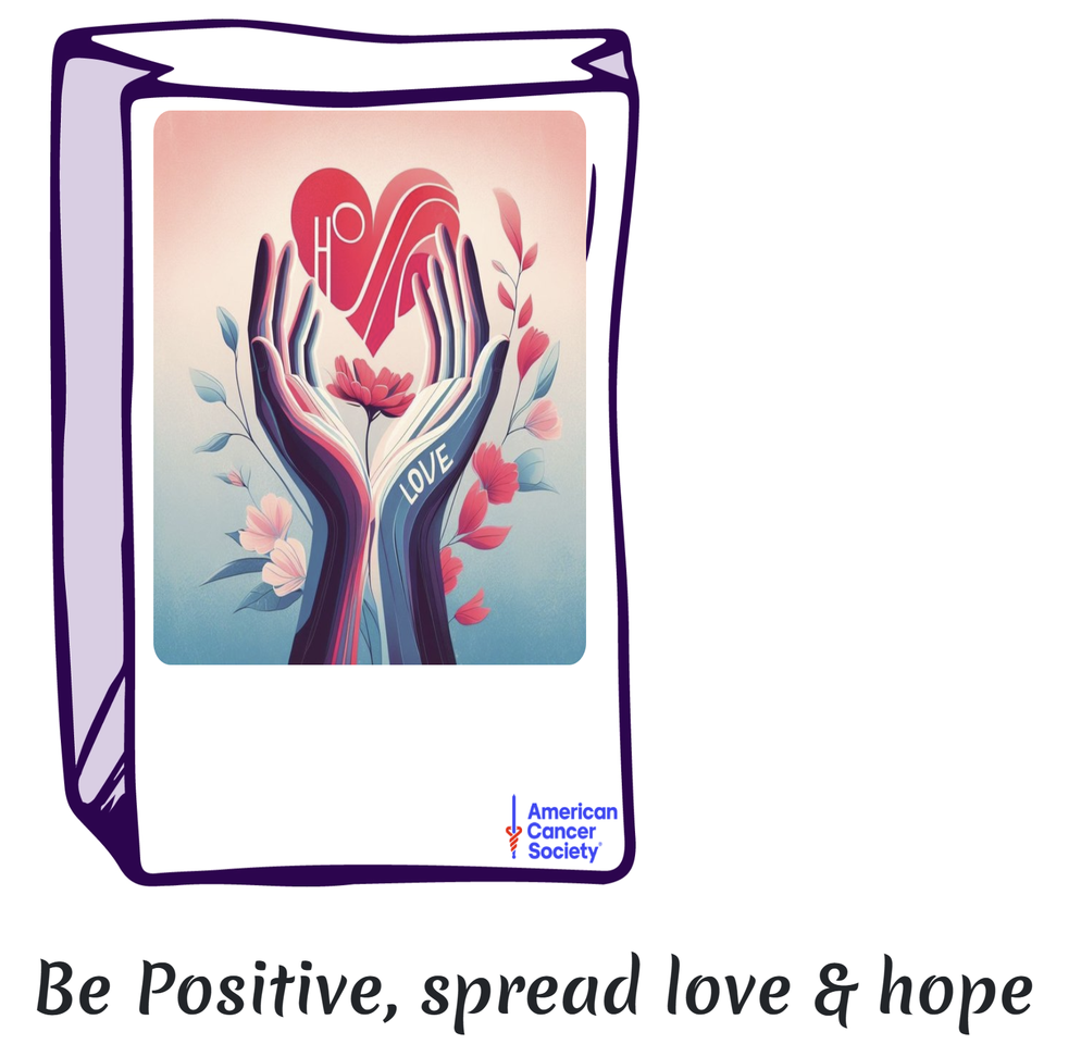 Photo shared for in support of Cancer Society, Inc