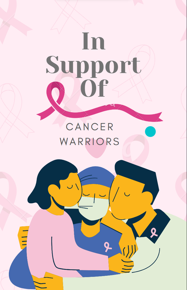 Photo shared for in support of Cancer Warriors
