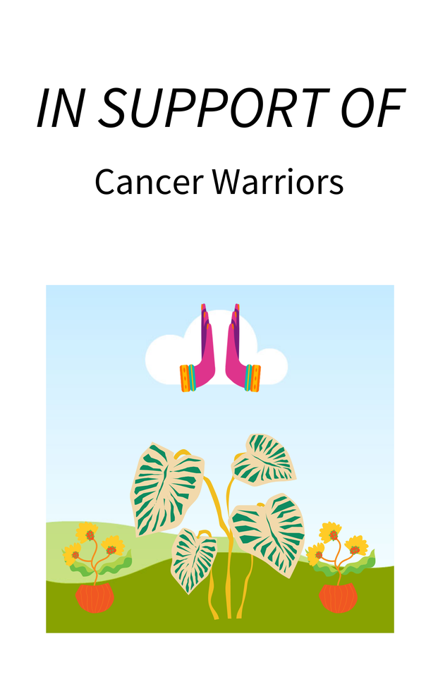 Photo shared for in support of Cancer Warriors