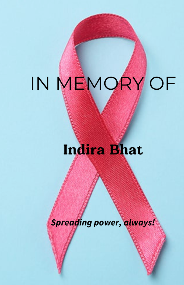 Photo shared for in memory of Indira Bhat
