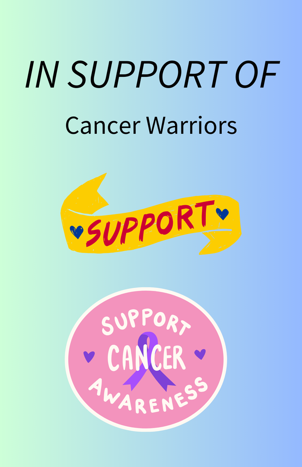 Photo shared for in support of Cancer Warriors