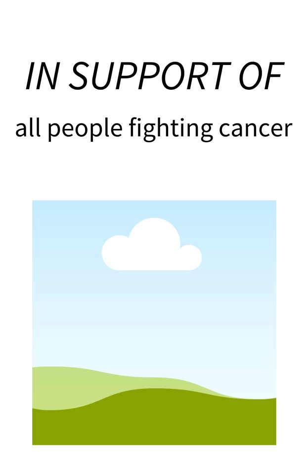 Photo shared for in support of All fighting cancer
