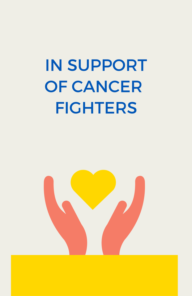 Photo shared for in support of cancer fighters