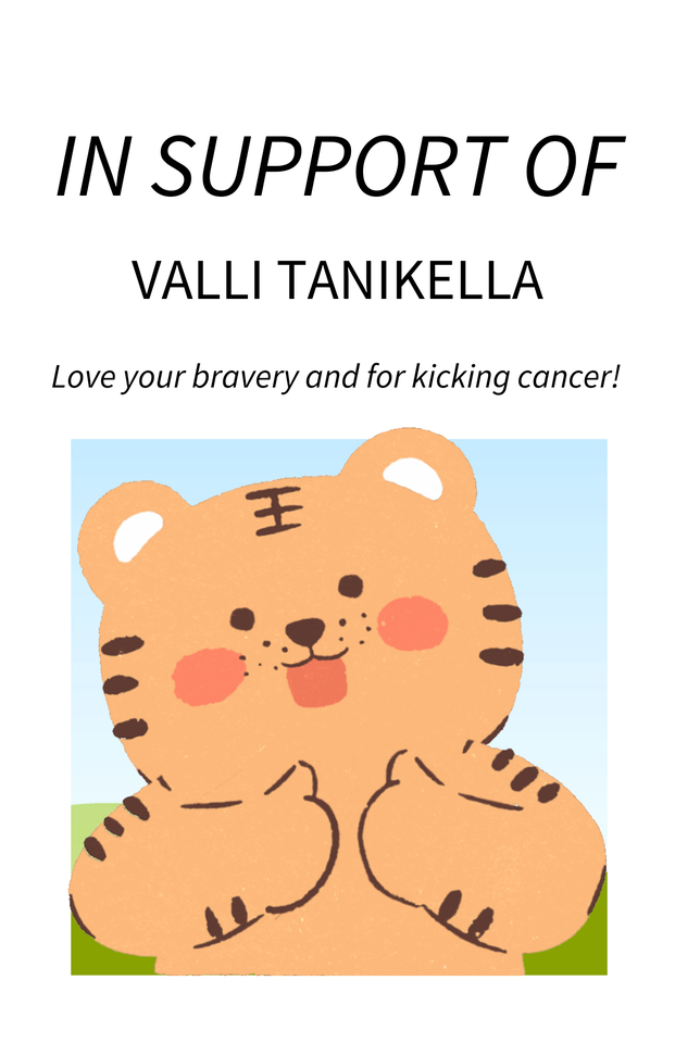 Photo shared for in support of Valli Tanikella