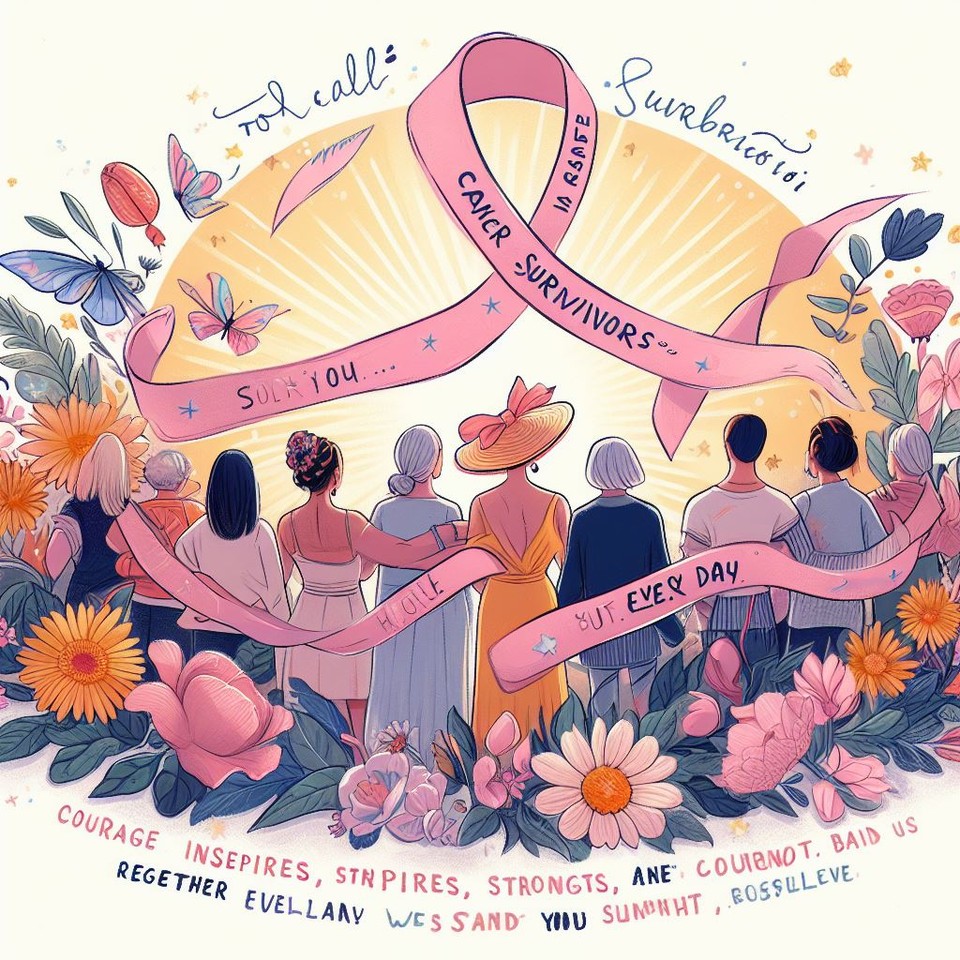 Photo shared for in support of All Cancer Survivors