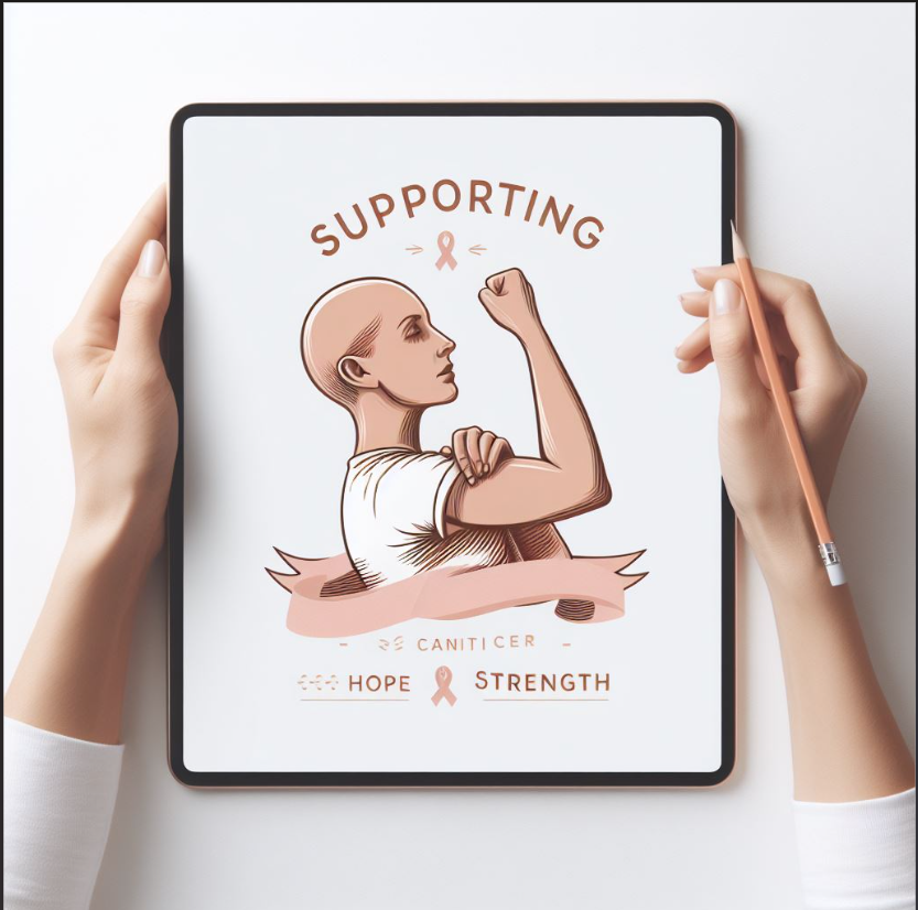 Photo shared for in support of fighting Cancer