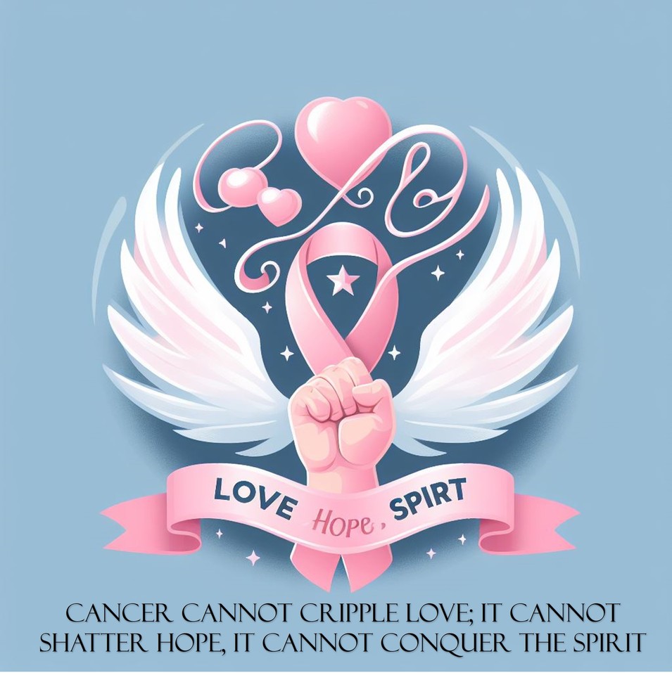 Photo shared for in support of All Cancer Warriors