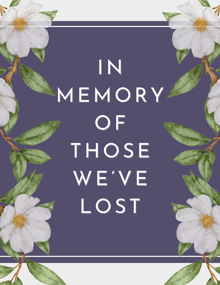 Photo shared for in memory of Those we've lost