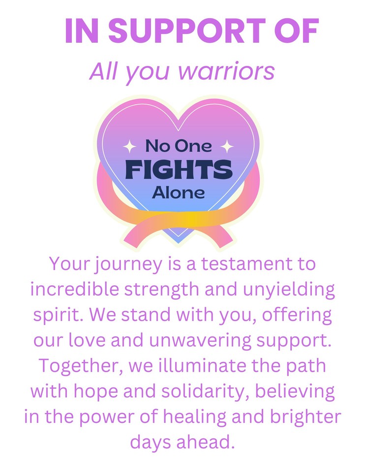 Photo shared for in support of All Cancer Patients