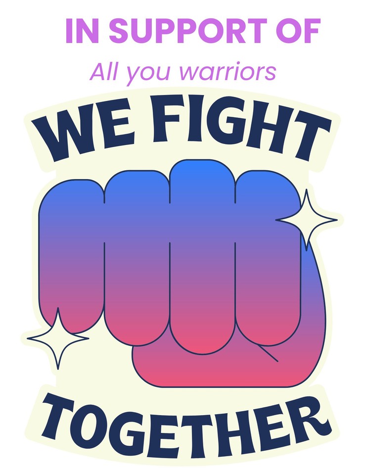 Photo shared for in support of All Cancer Patients