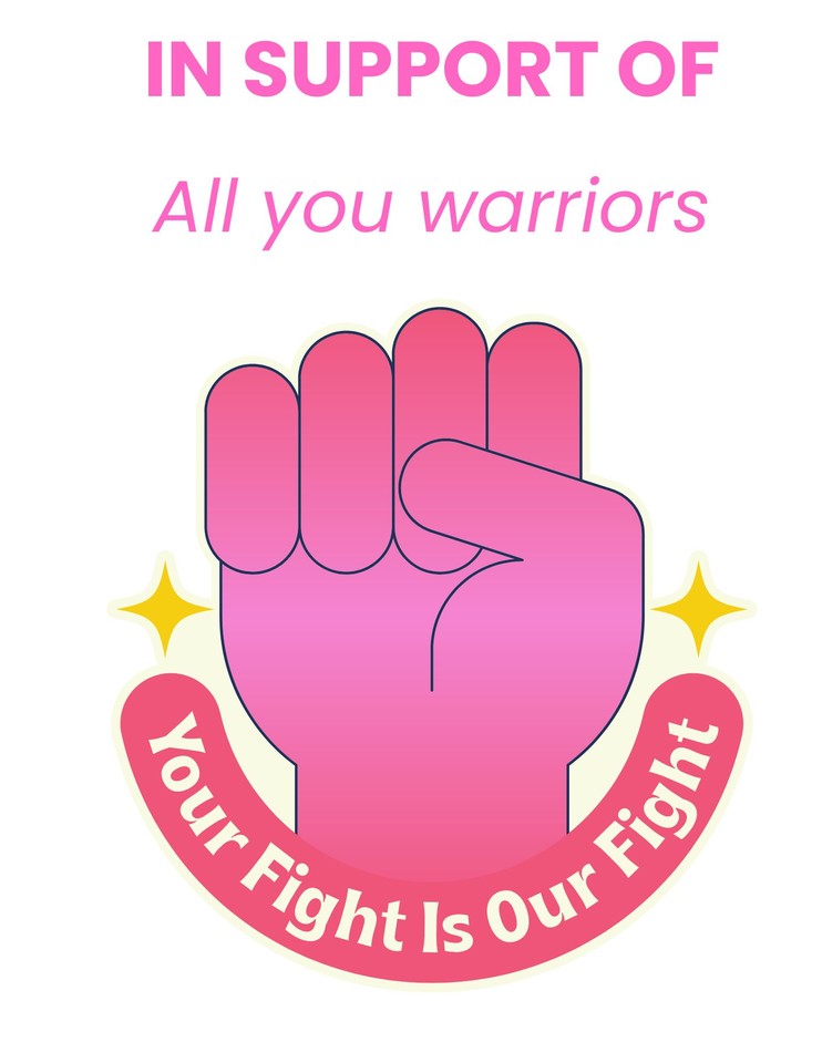 Photo shared for in support of All Cancer Patients