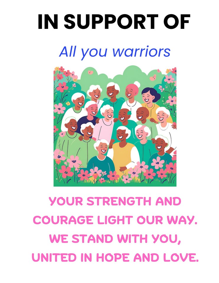 Photo shared for in support of All Cancer Patients