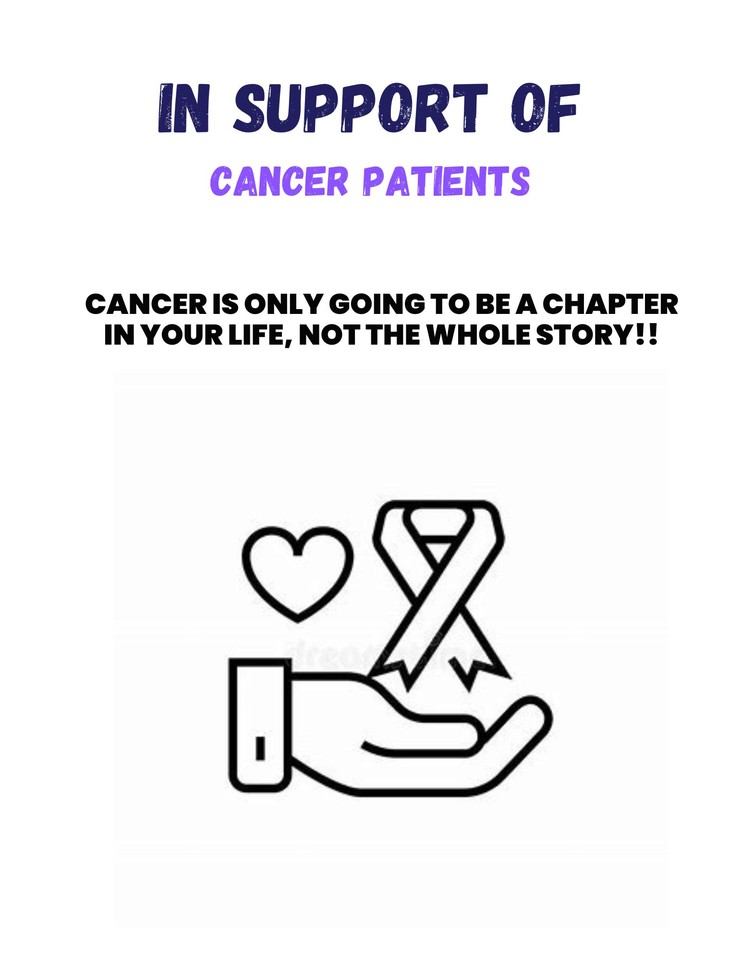 Photo shared for in support of Cancer Patients