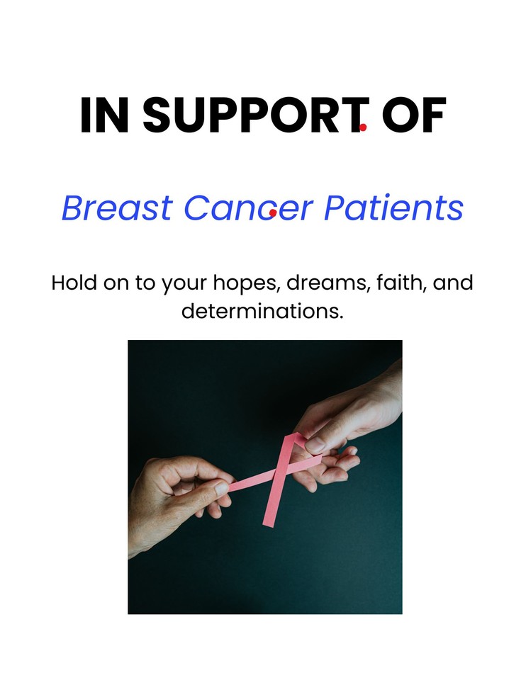 Photo shared for in support of Cancer Patients