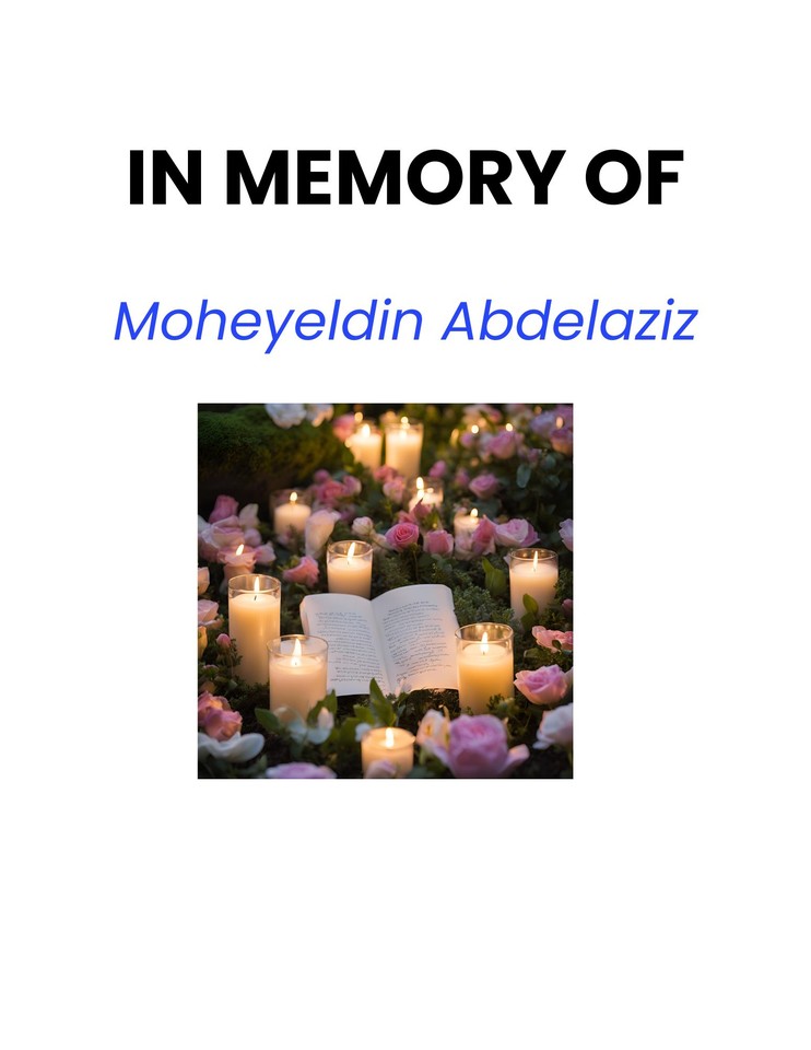 Photo shared for in honor of Moheyeldin Abdelaziz