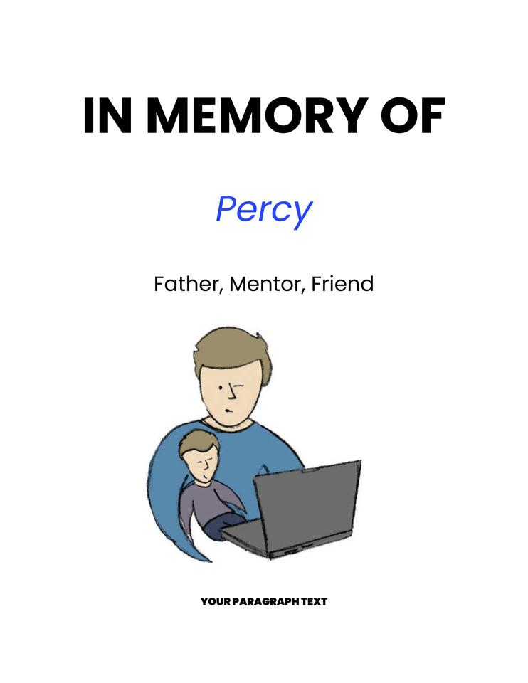 Photo shared for in memory of Percy