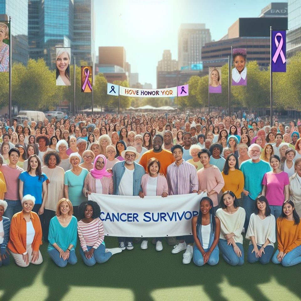 Photo shared for in honor of cancer serviver