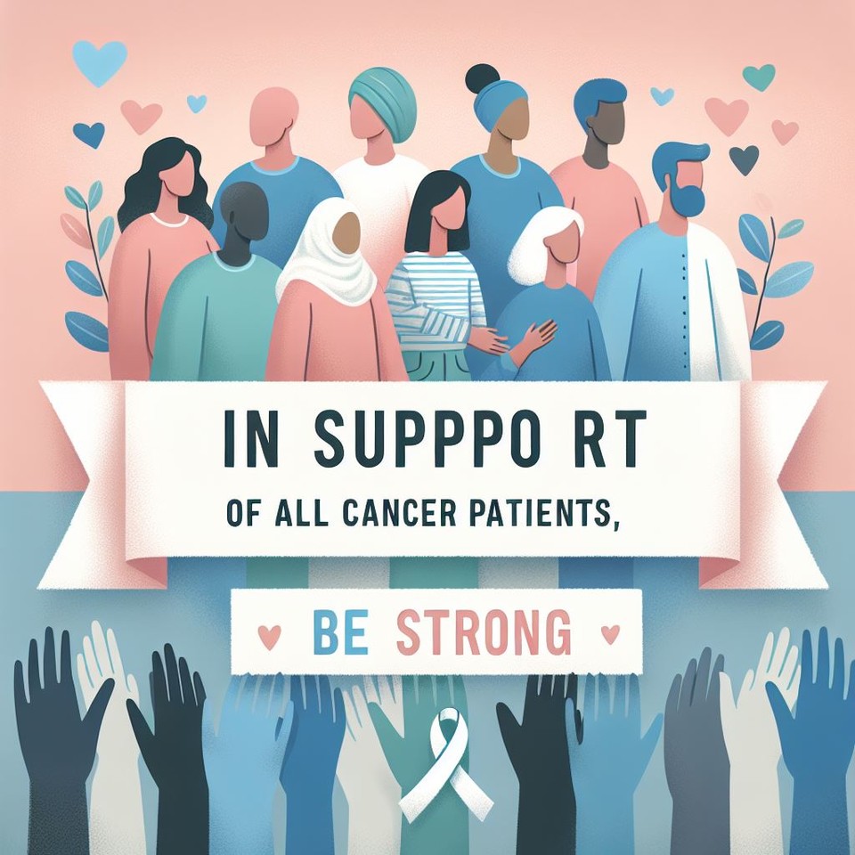 Photo shared for in support of All Cancer Patient