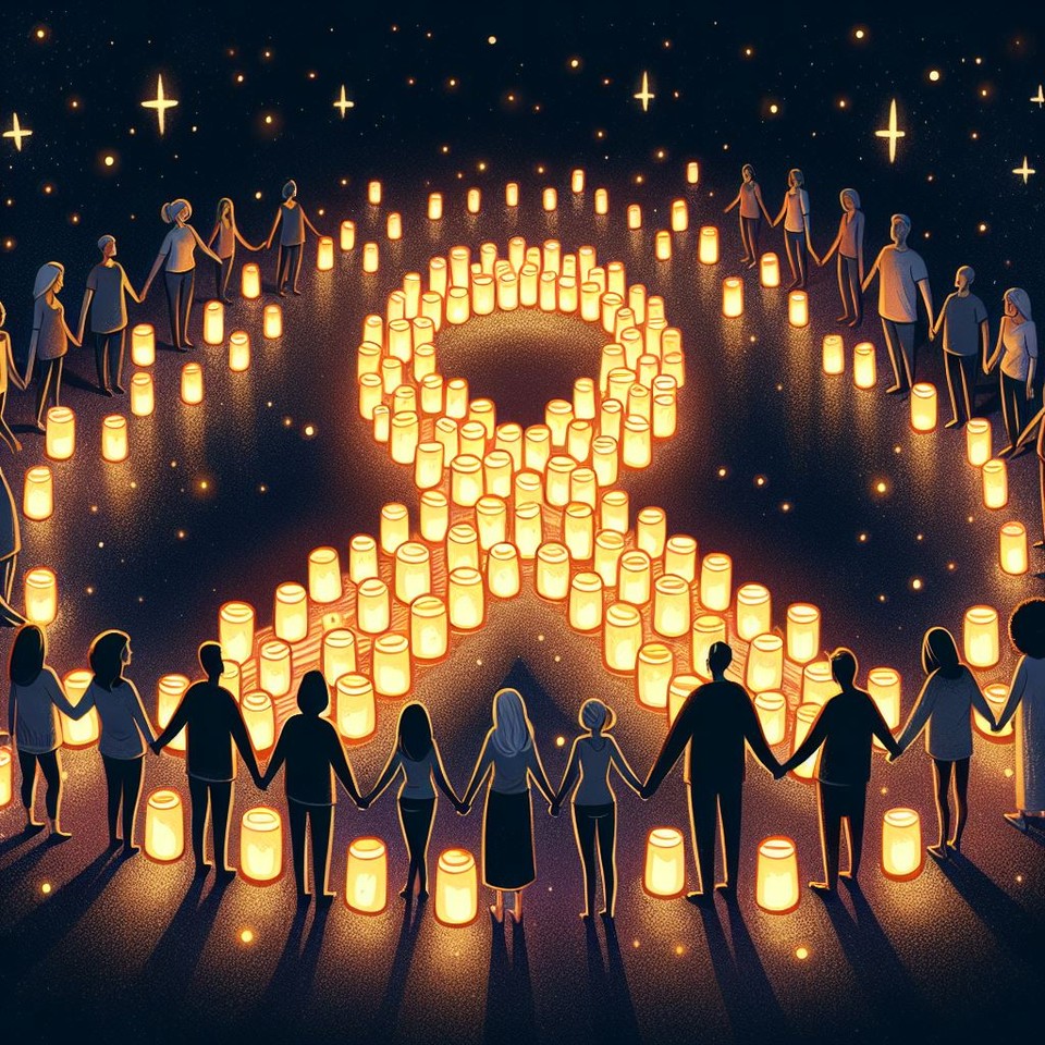 Photo shared for in support of Cancer fighters