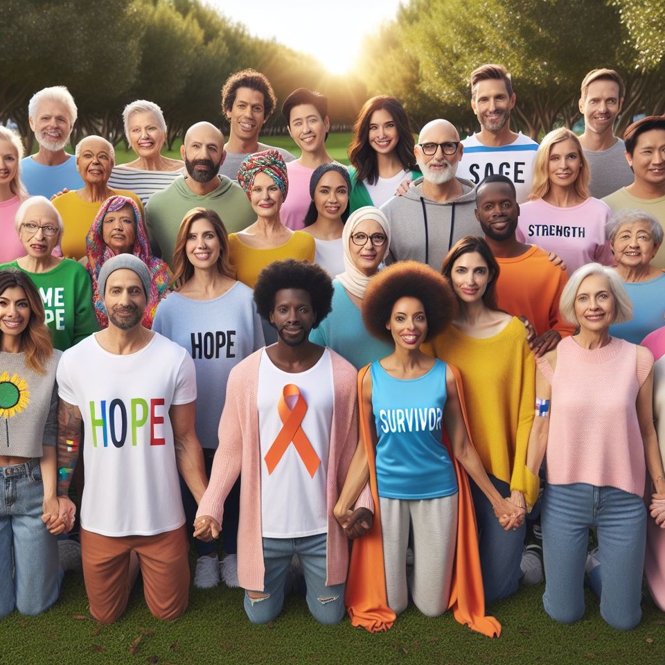Photo shared for in support of All cancer survivors