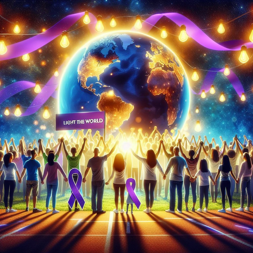Photo shared for in support of Light the World