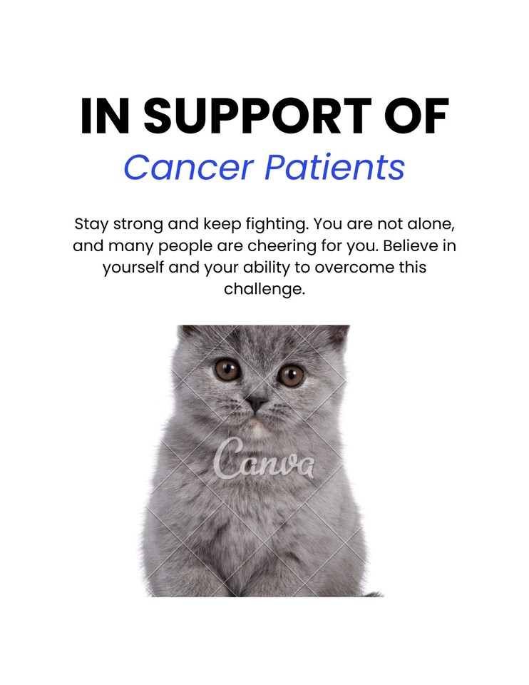 Photo shared for in support of Cancer Patients