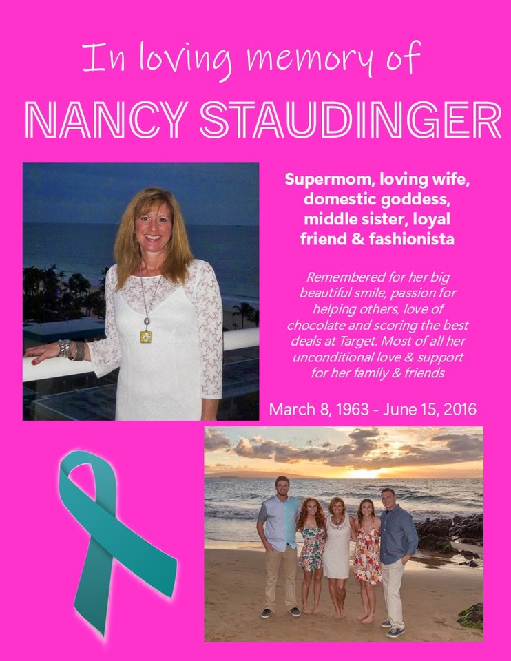 Photo shared for in memory of Nancy Staudinger