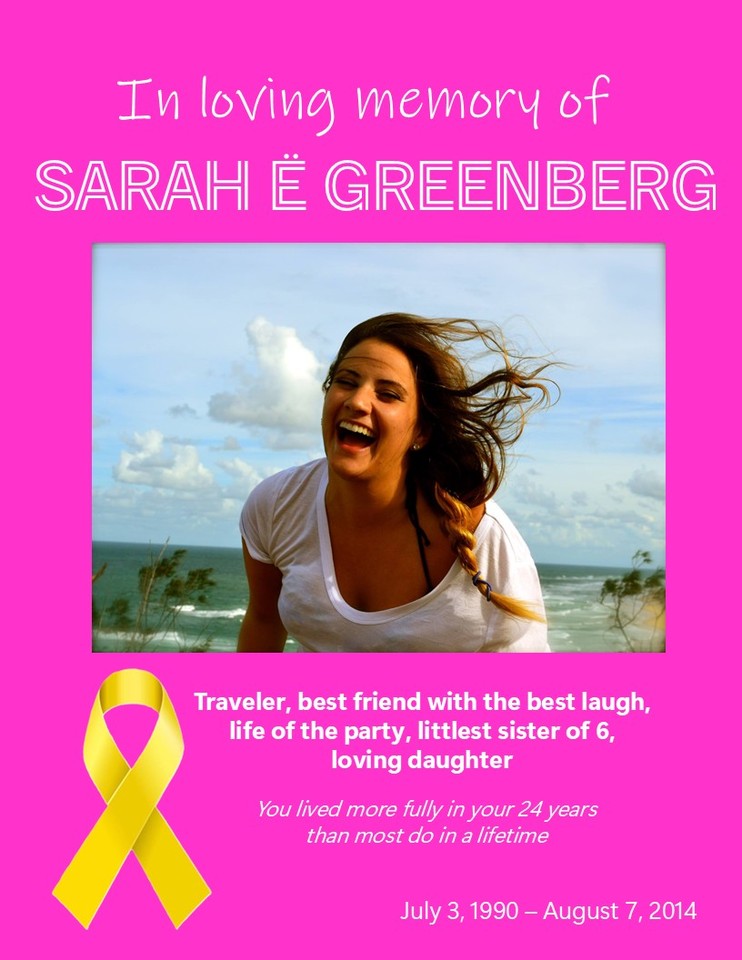 Photo shared for in memory of Sarah E Greenberg