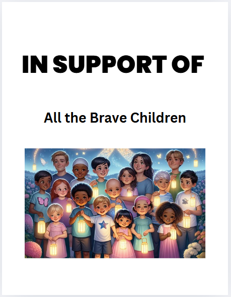 Photo shared for in support of All Brave Children