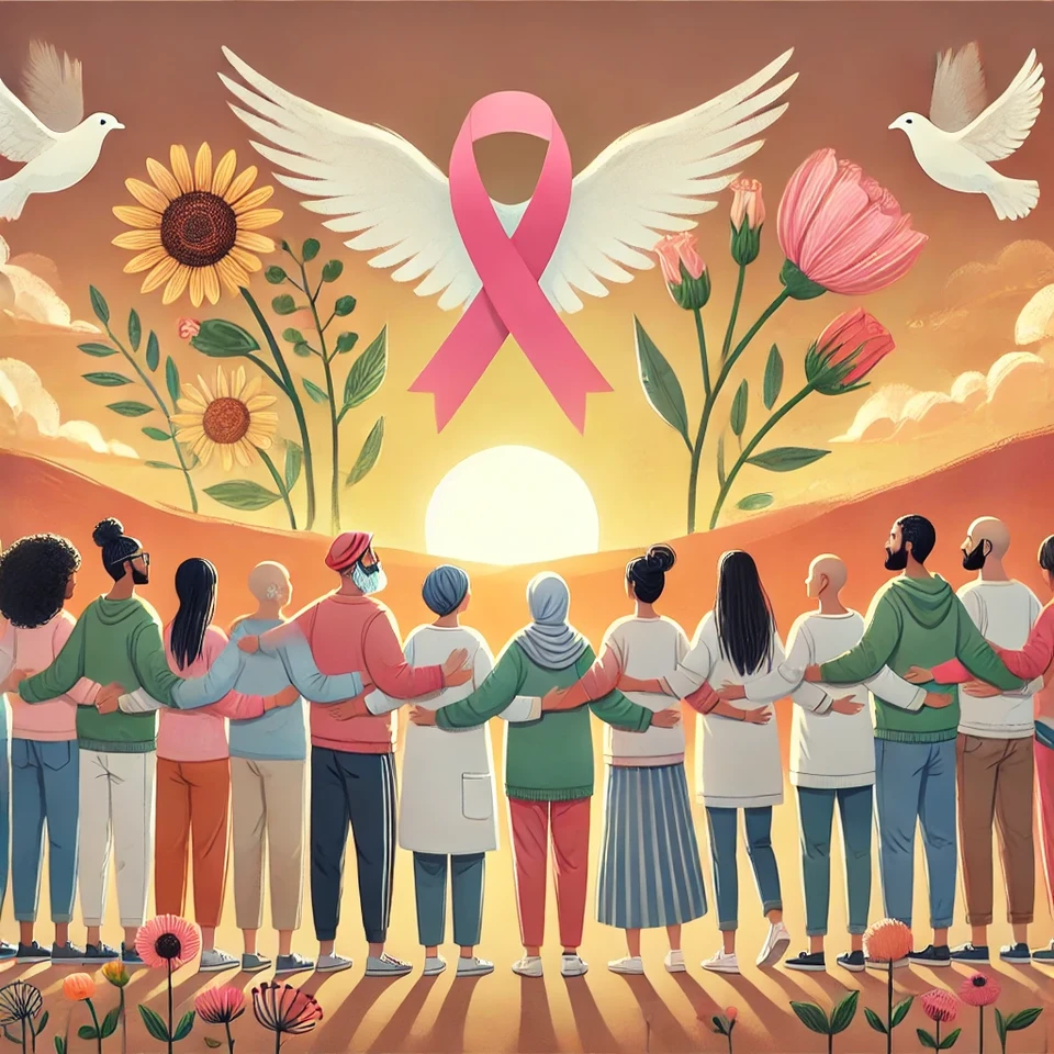 Photo shared for in support of All Cancer Patient