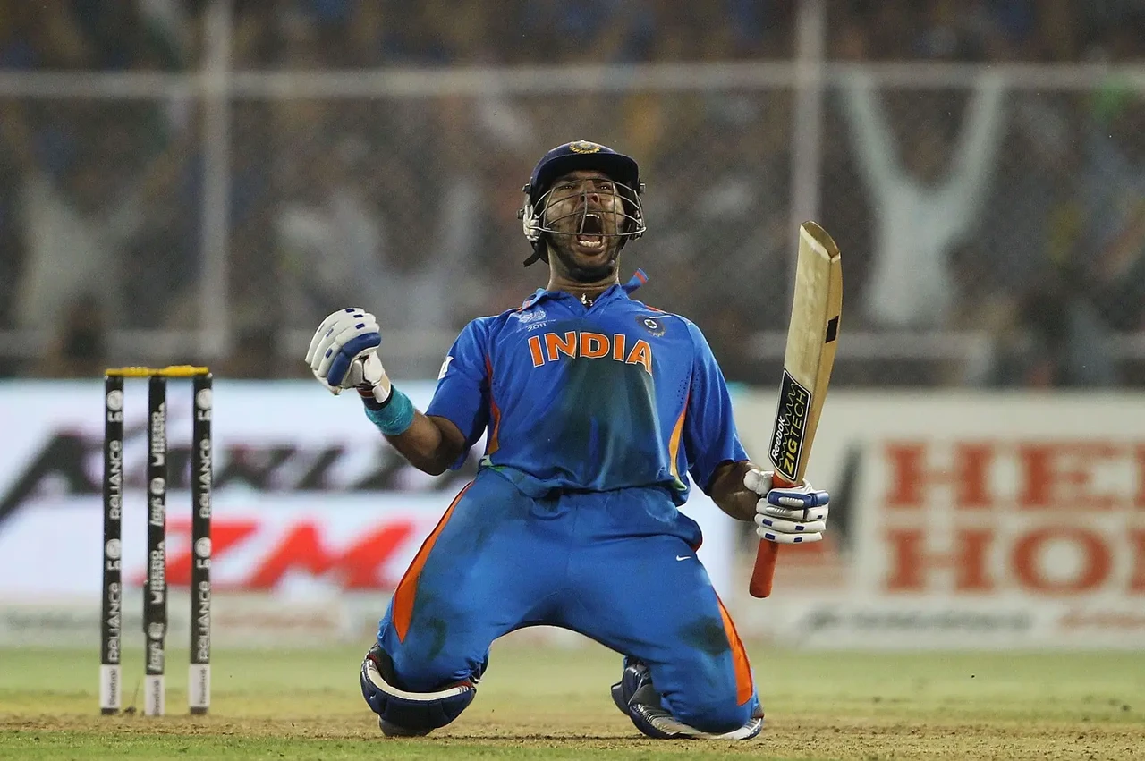Photo shared for in support of Yuvraj Singh