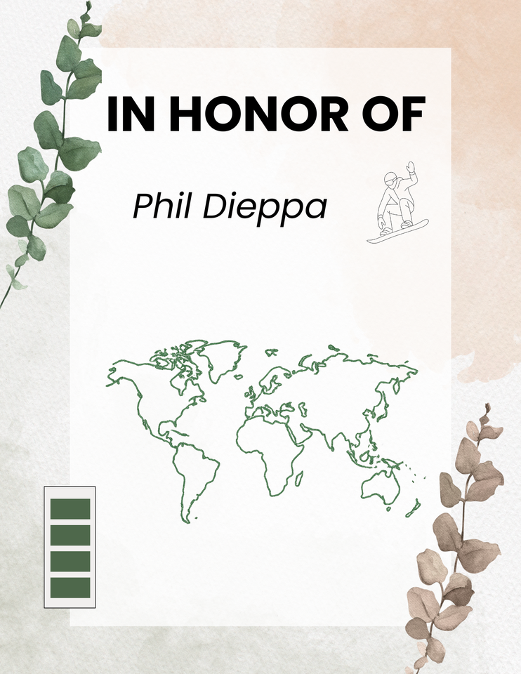 Photo shared for in honor of Phil Dieppa