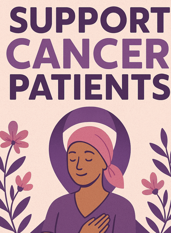 Photo shared for in support of cancer patients