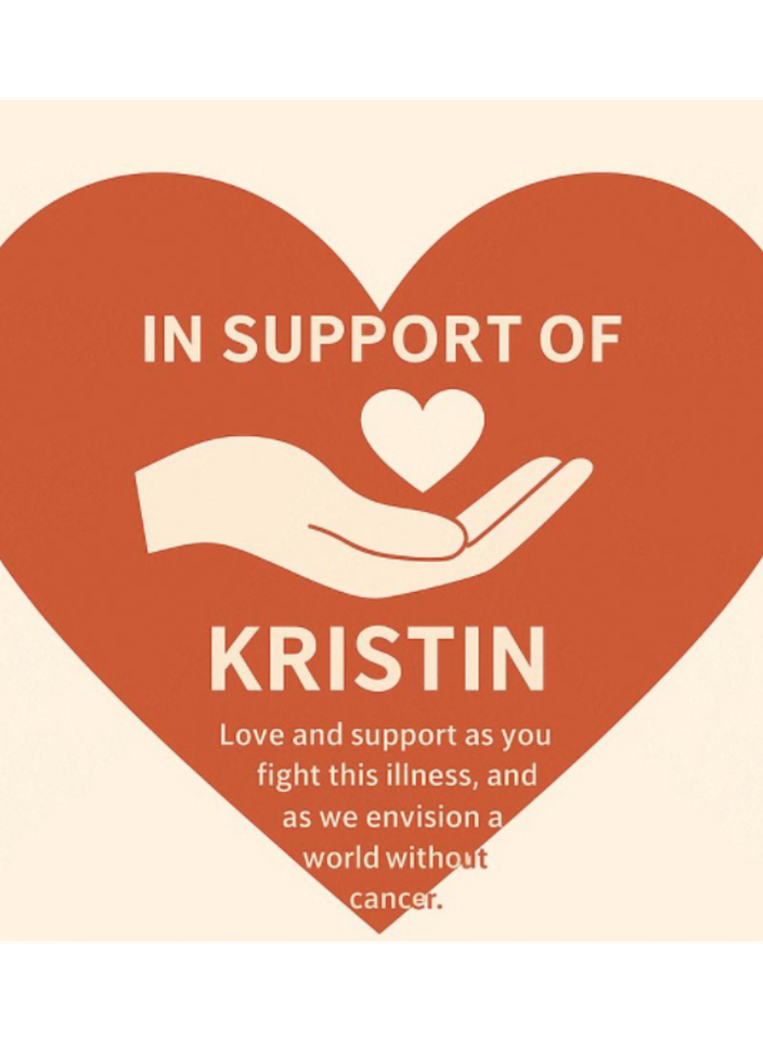 Photo shared for in support of Kristin