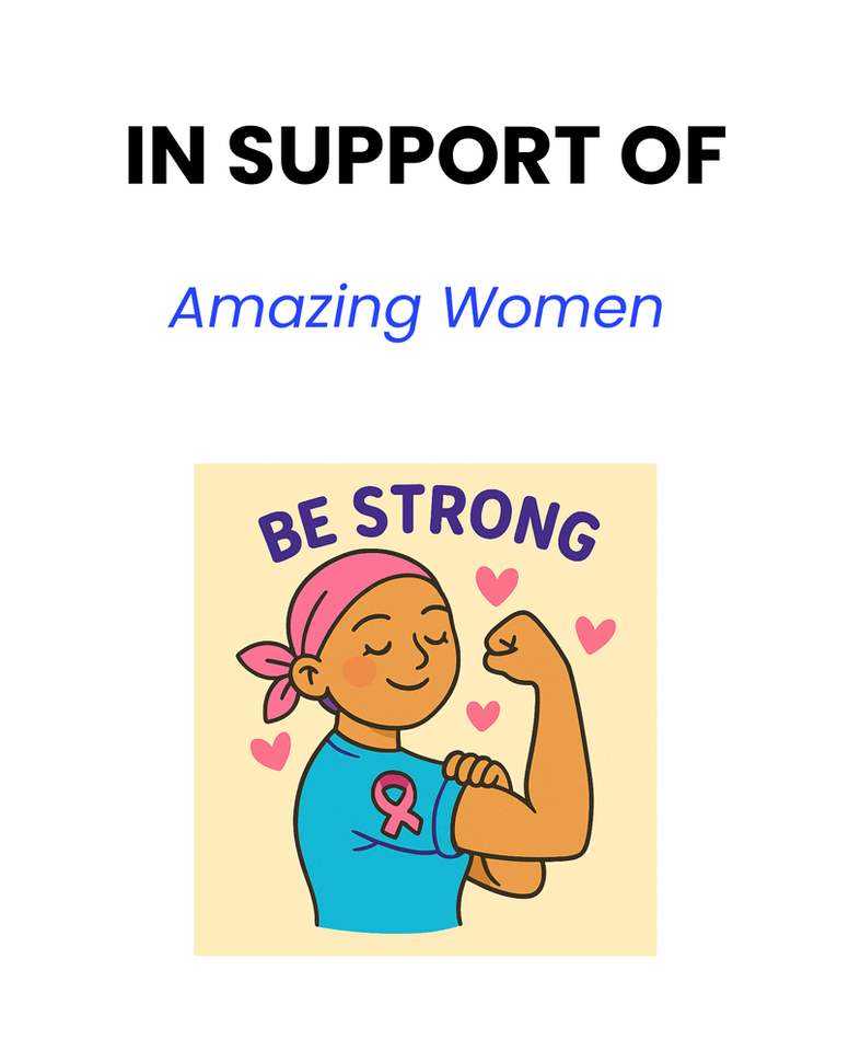 Photo shared for in support of Amazing Women