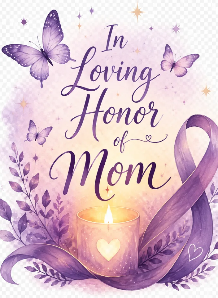 Photo shared for in honor of my mom